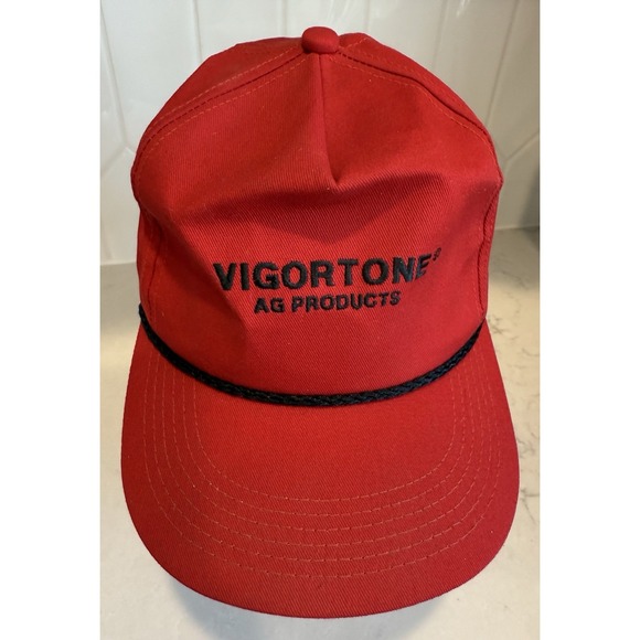 K-Products Other - Vintage Vigortone AG Products Farm Rope Hat Snapback Cap Made In USA K Products‎